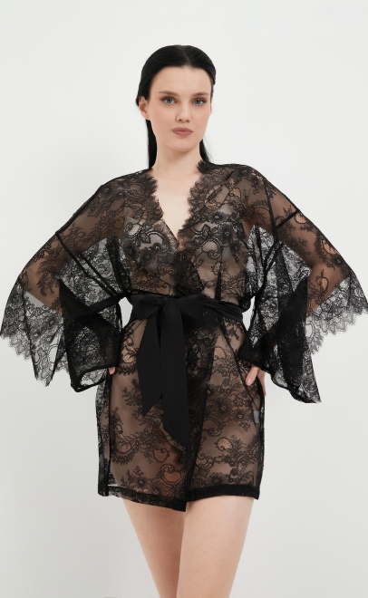 Кружевное кимоно  (54083-2) фото