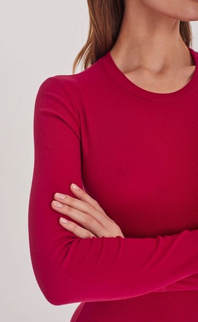 Боди женское пурпурно-красный (61767-3) фото