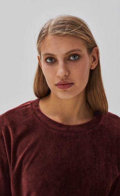 Толстовка женская ореховый (20427-3) фото