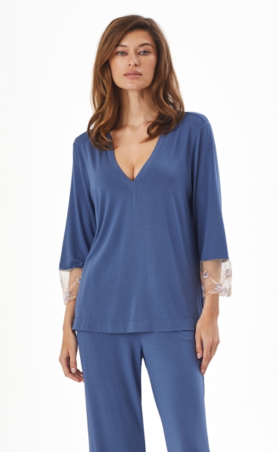 Пижама женская с брюками  (52052) фото