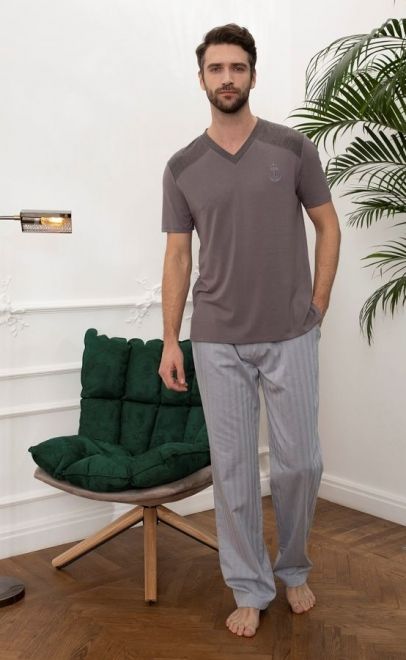  Пижама мужская с брюками  (51713) фото