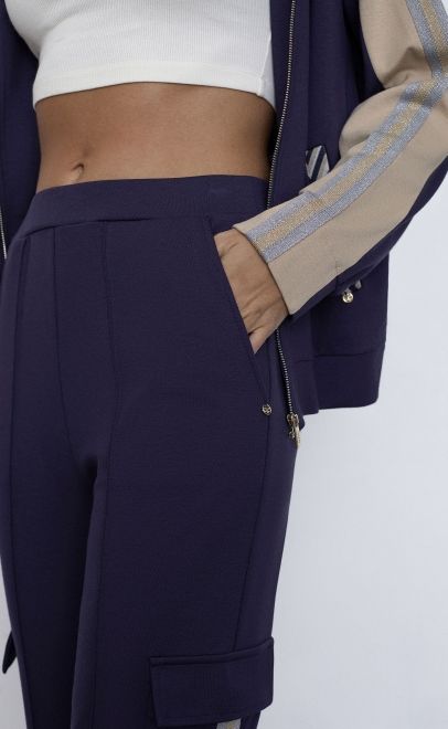 Брюки женские синий (30505-3) фото