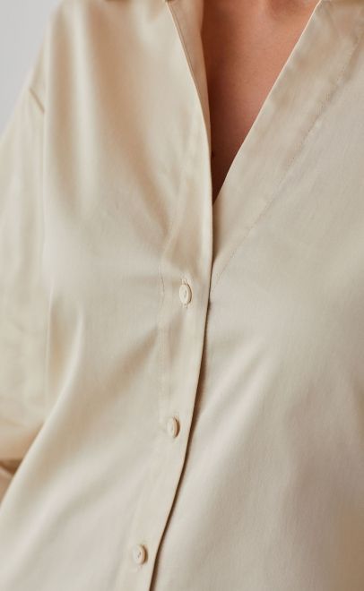 Рубашка женская бежевый (55450-2) фото