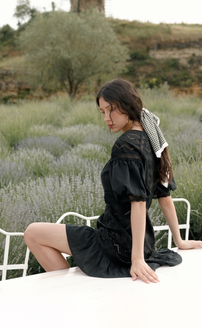 Платье женское чёрный (55478-3) фото