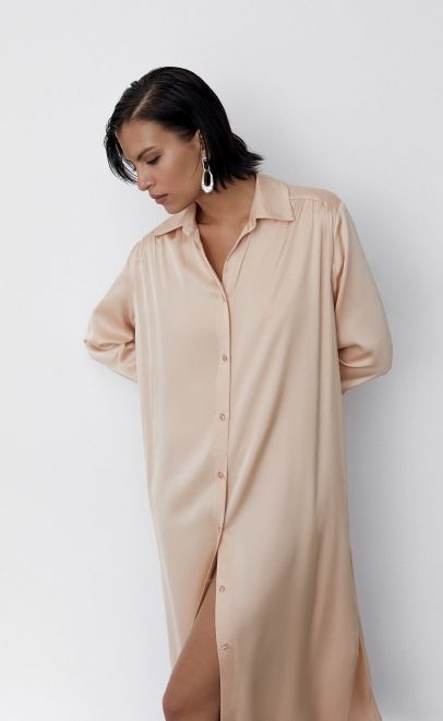 Платье женское песочный (61828-1) фото