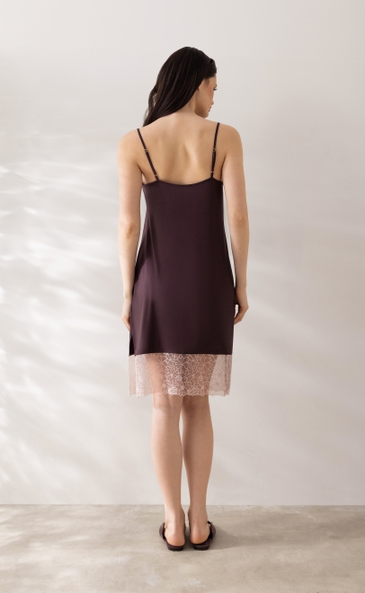 Ночная сорочка женская коричневый (52194) фото