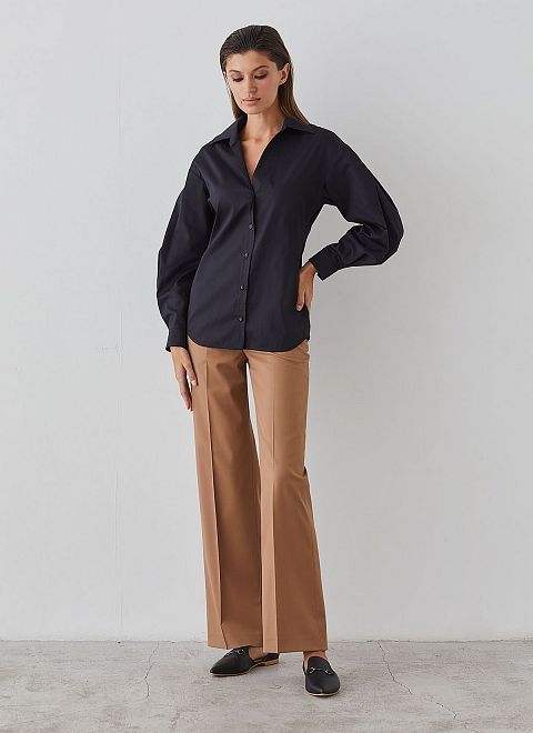 Брюки прямые женские фото