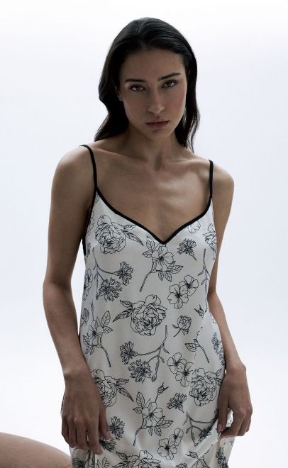 Сорочка женская молочный (60615) фото