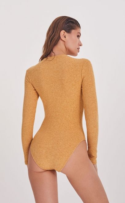 Боди женское бледно-золотой (51992-1) фото