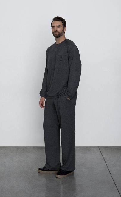 Брюки мужские графитовый (30585-3) фото