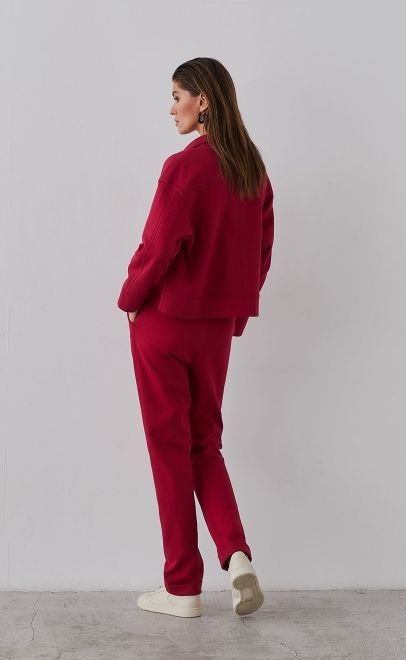 Жакет женский пурпурно-красный (61762-3) фото