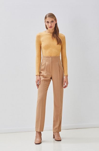 laete Брюки прямые без пояса женские