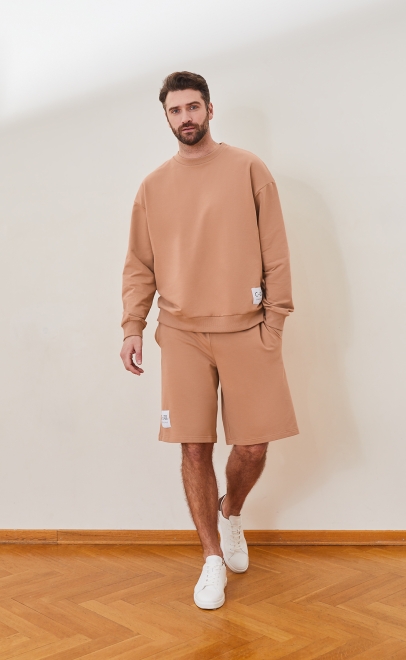 Толстовка мужская миндальный (30422-6) фото