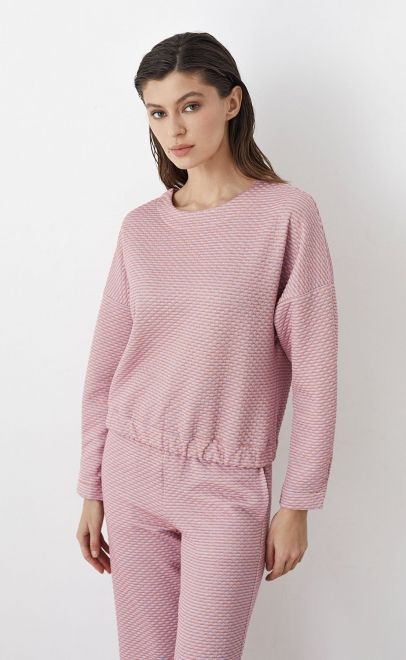 Брюки женские розовый (30531) фото