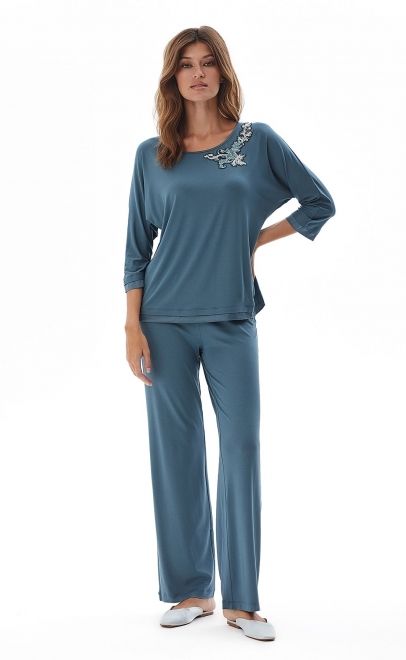 Брюки пижамные  (51986) фото