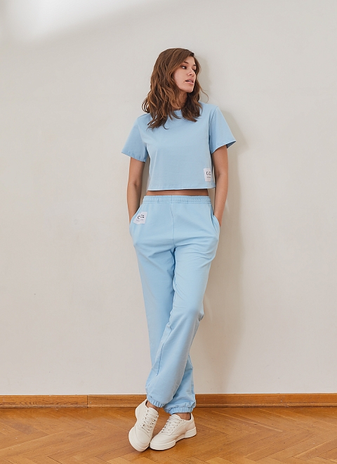 Футболка женская из хлопка фото