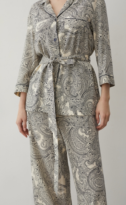 Пижама с брюками из вискозы  (56440) фото