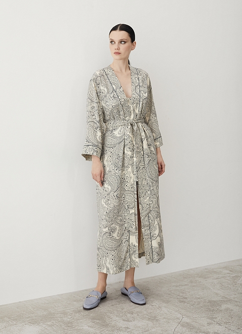 Халат домашний женский из вискозы фото