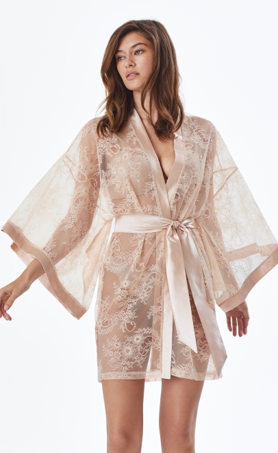 Кружевное кимоно  (54084-16) фото