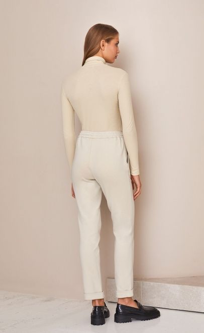 Водолазка женская молочный (61766-2) фото