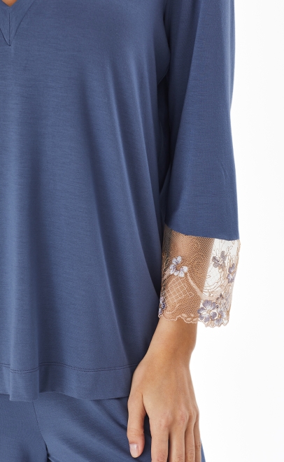 Пижама женская с брюками  (52052) фото