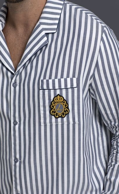 Пижама мужская с шортами из хлопка  (55357+55359) фото