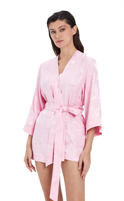 Халат домашний женский розовый (61809-3) фото