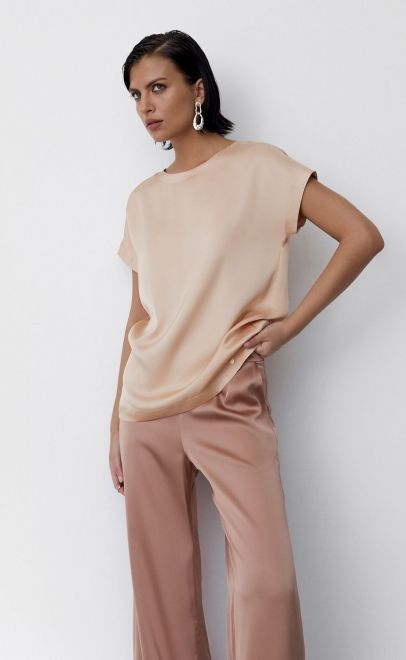 Топ женский песочный (61830-1) фото