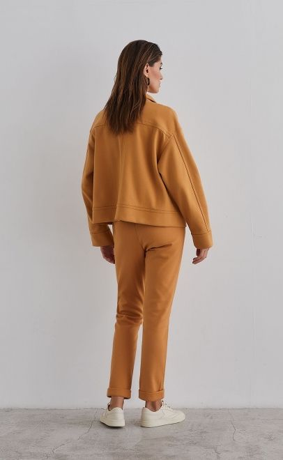 Жакет женский бледно-золотой (61762-1) фото