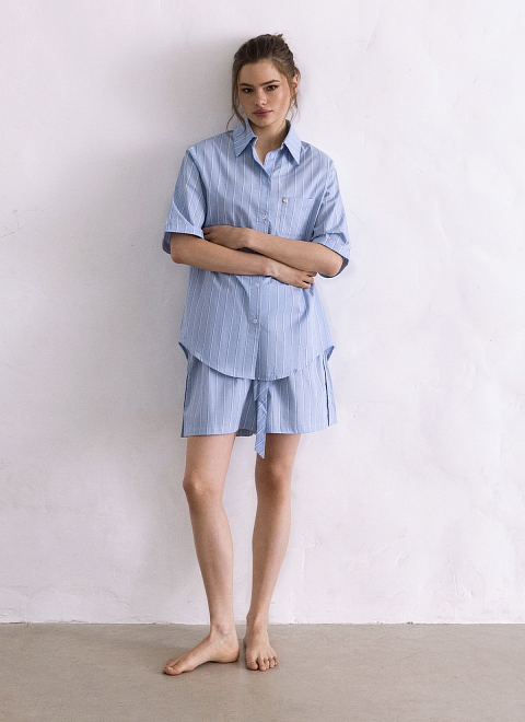 Пижама с шортами женская фото