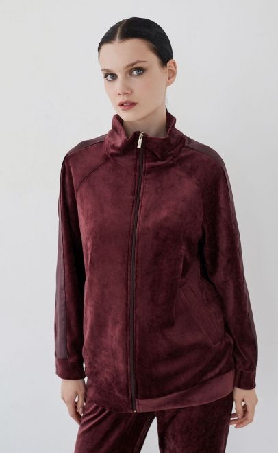 Костюм домашний женский темный шоколад (20466-3) фото