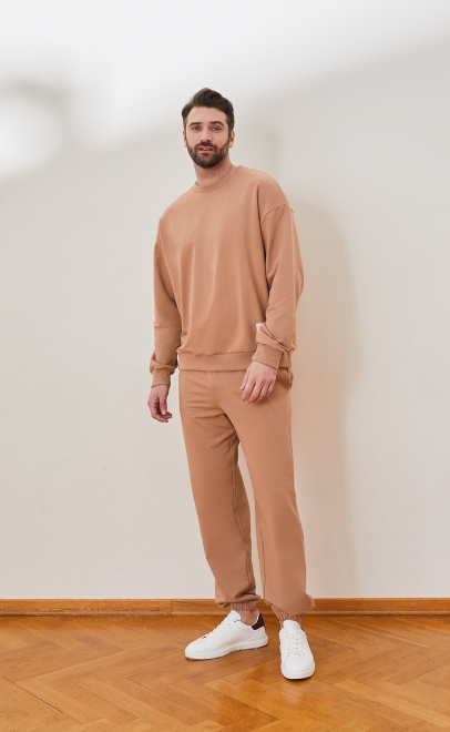 Толстовка мужская миндальный (30422-6) фото