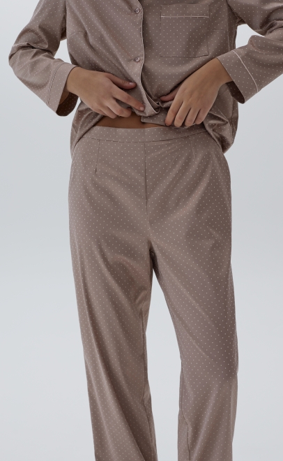 Пижама с брюками женская розовый (60593) фото