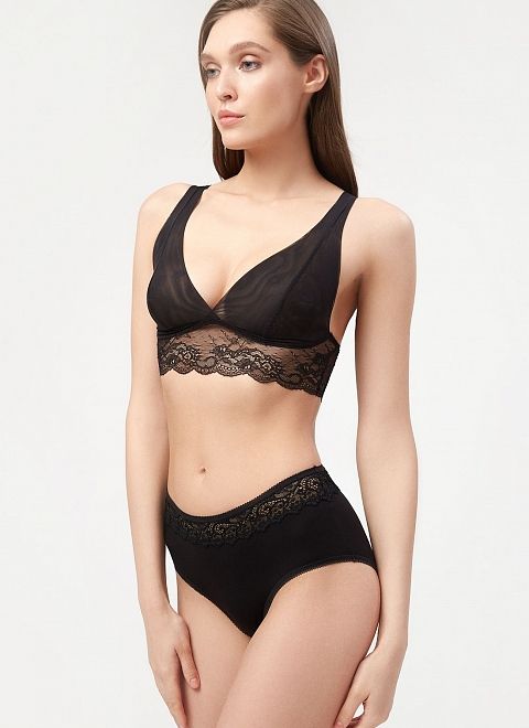 Трусики слип из хлопка фото