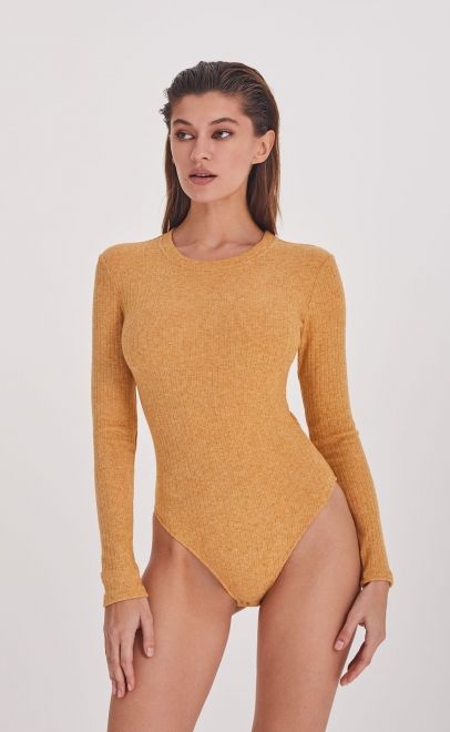 Боди женское бледно-золотой (51992-1) фото