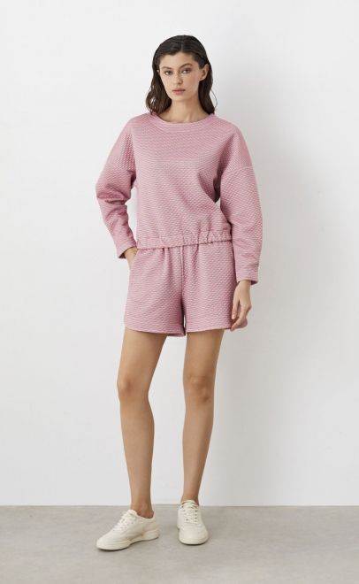 Шорты женские розовый (30532) фото