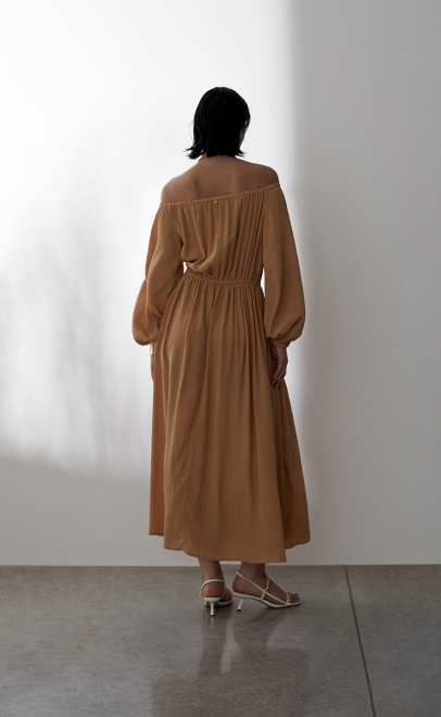 Платье женское пшеничный (61949-2) фото