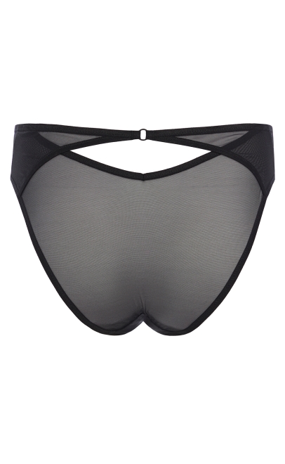 Трусики бразилиана чёрный (N05-200) фото