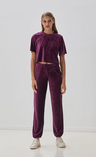 Топ женский фиолетовый (20422-4) фото