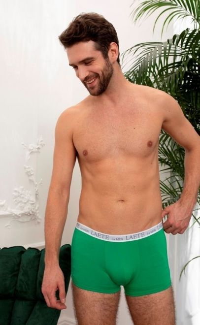 Трусы-боксеры т.зелёный (Z001-45) фото