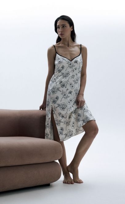 Сорочка женская молочный (60615) фото