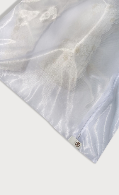 Мешочек для стирки 51*47 см. белый (W-002) фото