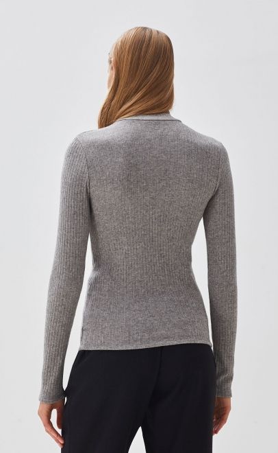 Водолазка женская серый (51990-4) фото