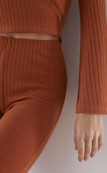 Топ женский терракотовый (30492-1) фото