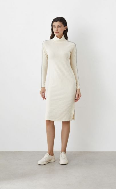 Платье женское молочный (30496-2) фото