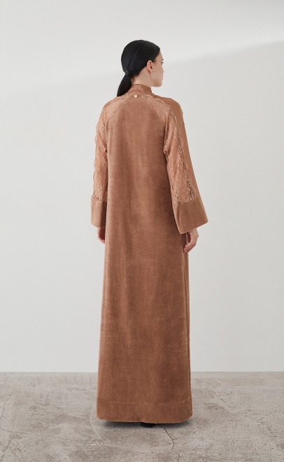 Халат домашний бежевый (20473-2) фото