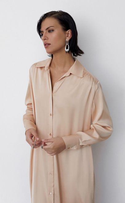 Платье женское песочный (61828-1) фото