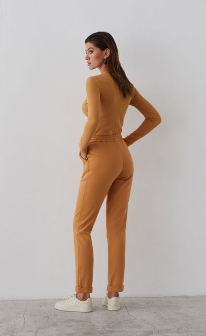 Брюки женские бледно-золотой (61761-1) фото