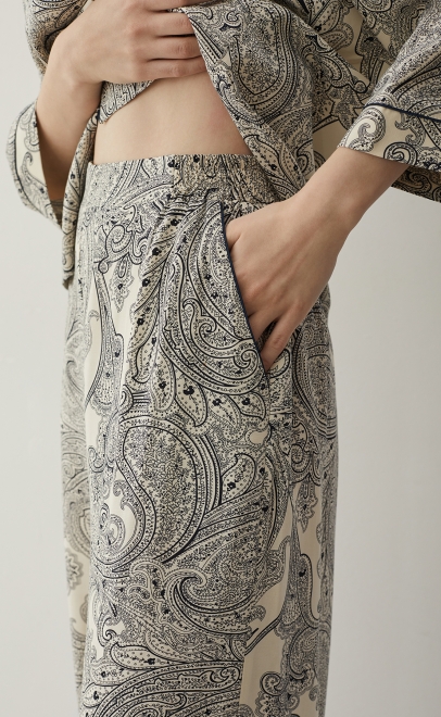 Пижама с брюками из вискозы  (56440) фото