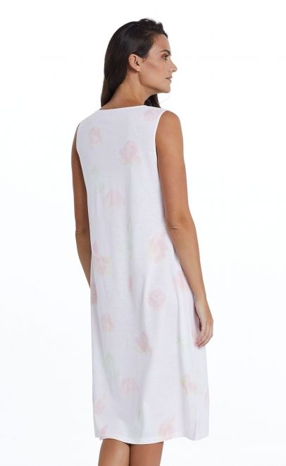 Сорочка женская из вискозы розовый (56227-5-1) фото